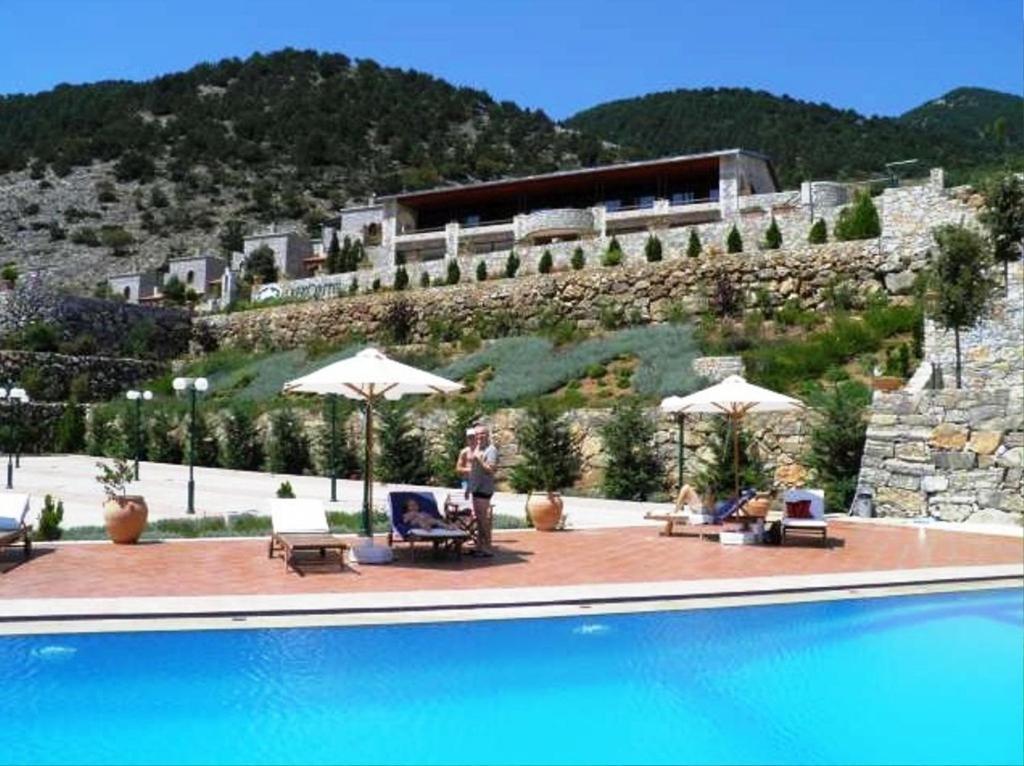 Lefkoritis Resort Askifou Sfakia Petrés Exterior foto